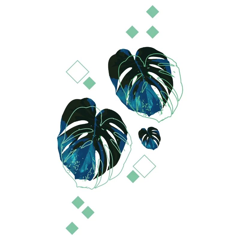Monstera Blatt
