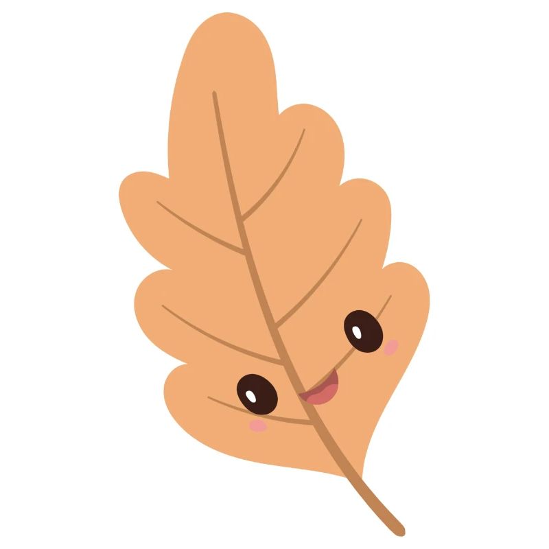 Blatt Kawaii