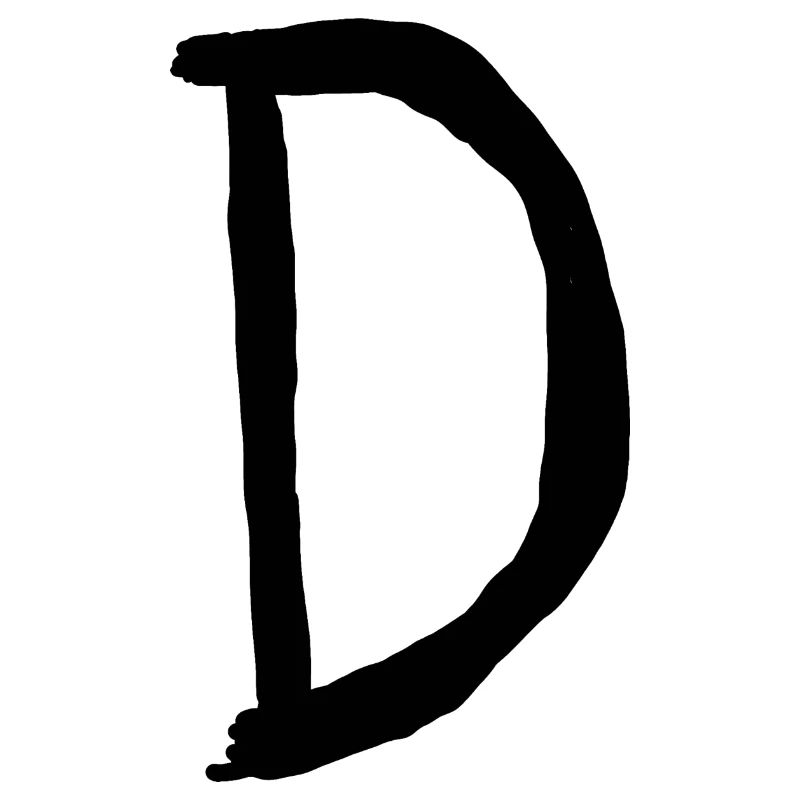 Buchstaben D