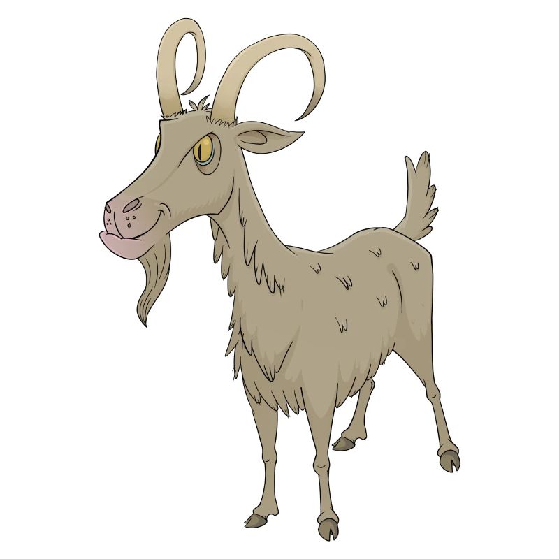 Ziege Ziegenbock