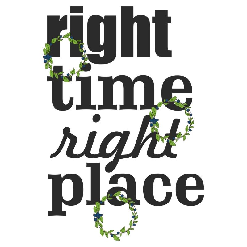 right time right place