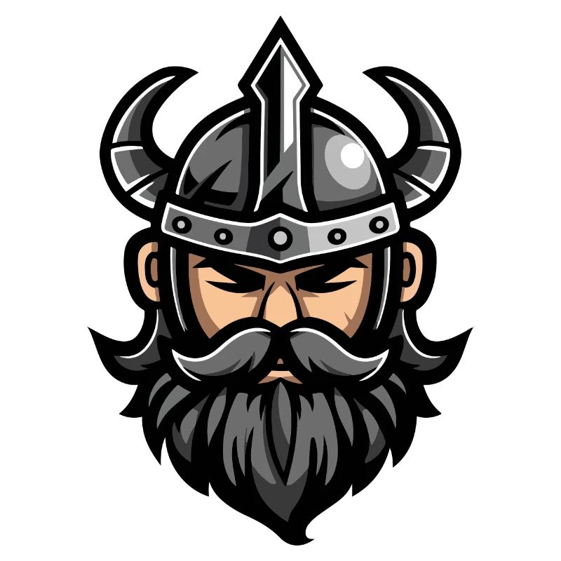 Wikinger Kopf Valhalla