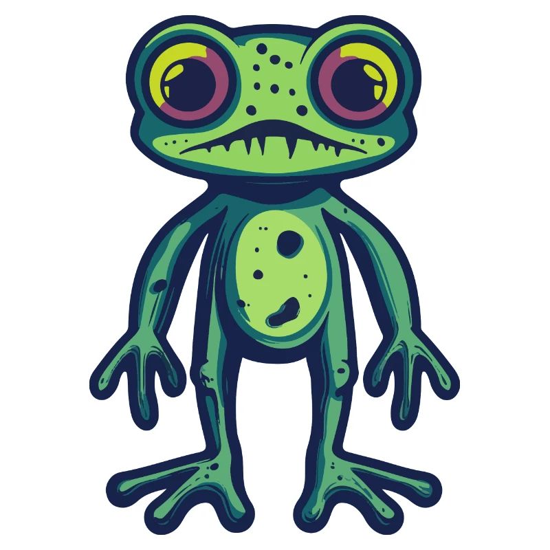 Frosch Halloween Tier