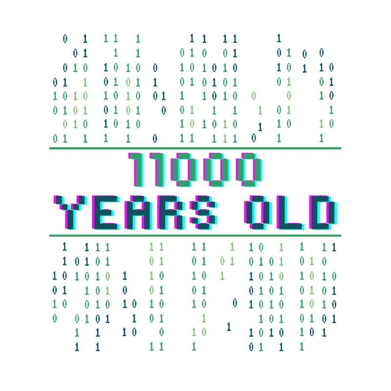 24. Geburtstag 24 Jahre alt Binärcode Informatik