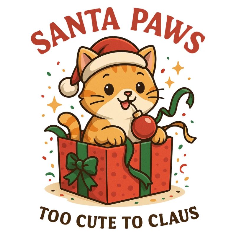 Santa Paws – Festliche Katzenfreude