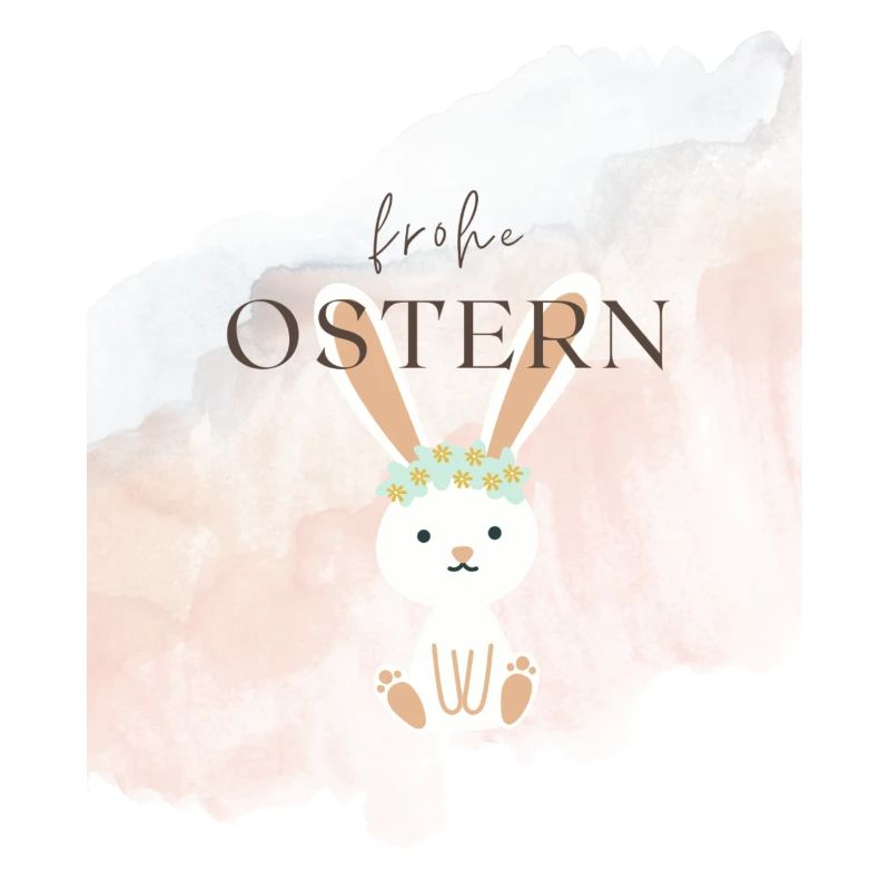 frohe Ostern Pastell