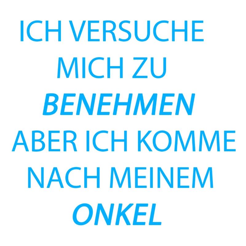 benehmen onkel hellblau