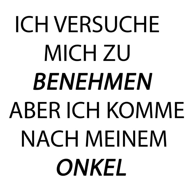 benehmen onkel schwarz