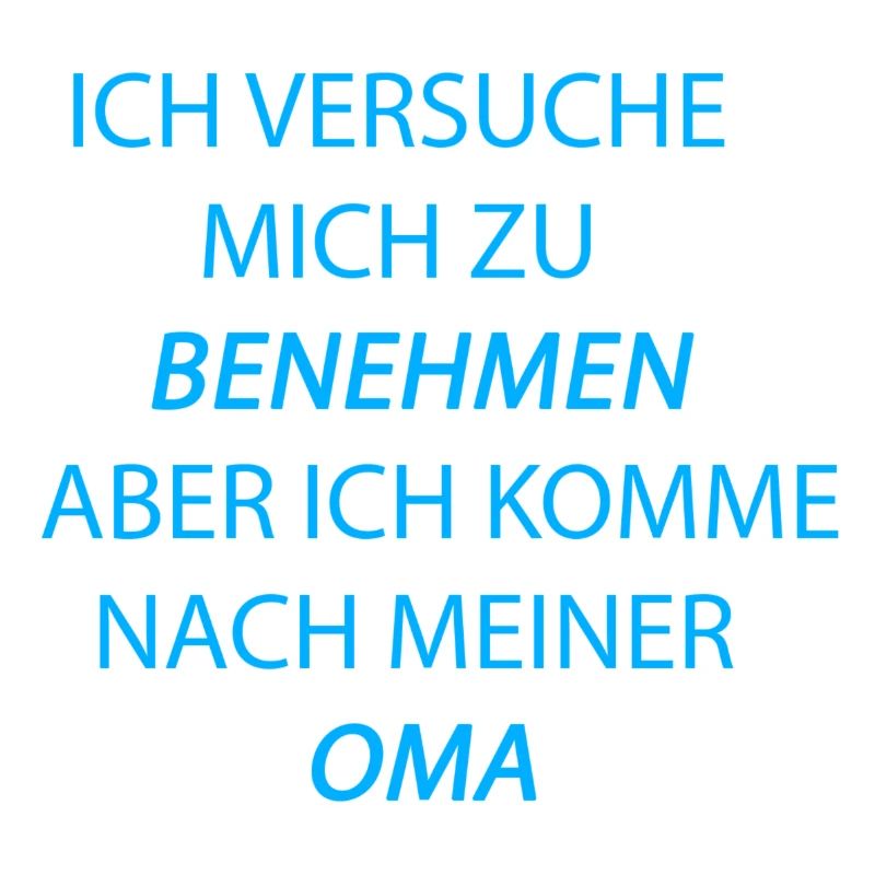 benehmen oma hellblau