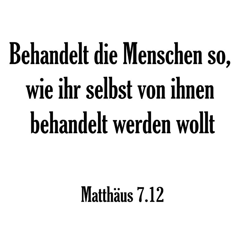 Bibelvers - Matthäus 7.12