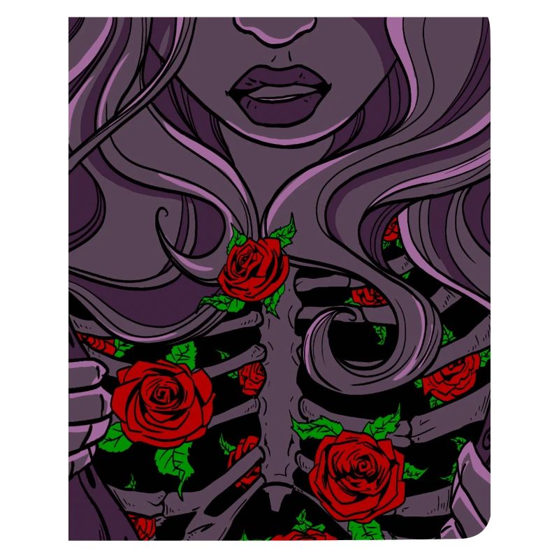 Girl Roses Skelleton