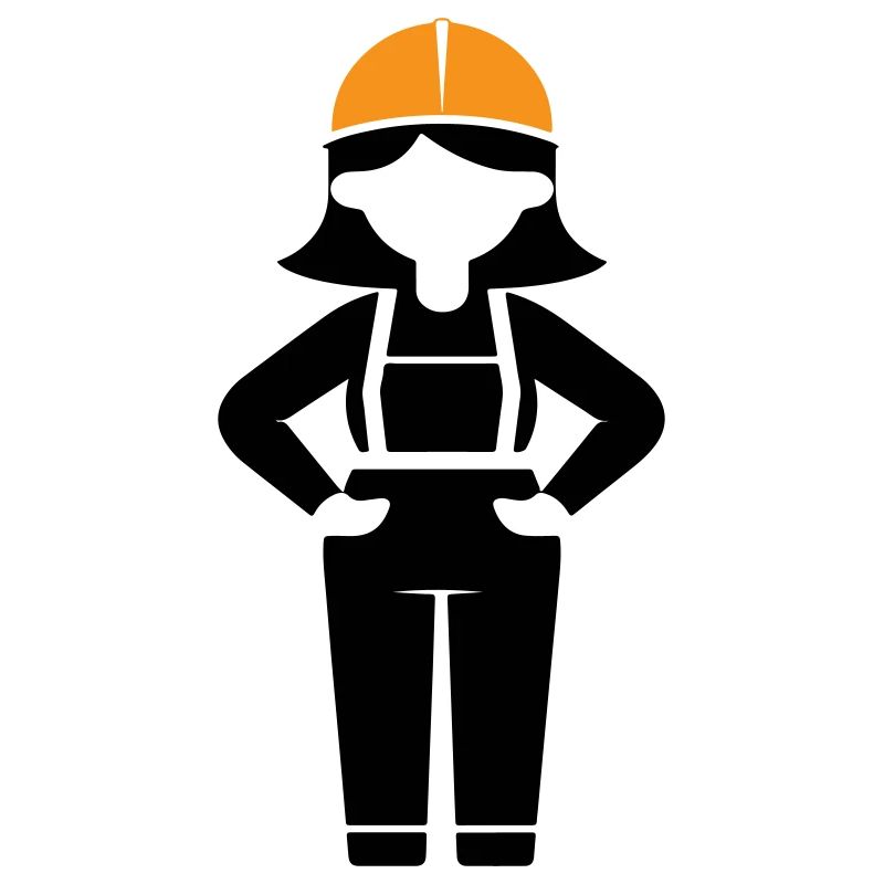 Bauarbeiter Frau
