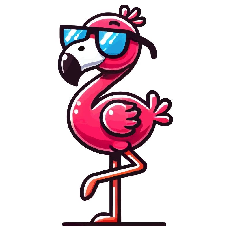 flamingo sonnenbrille