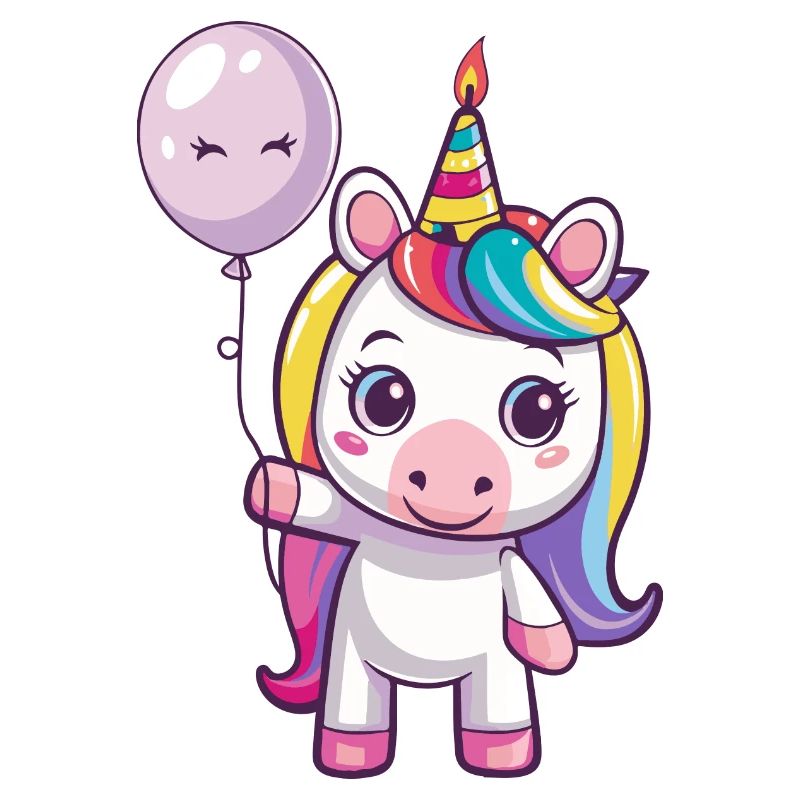 Einhorn Geburtstag Comic