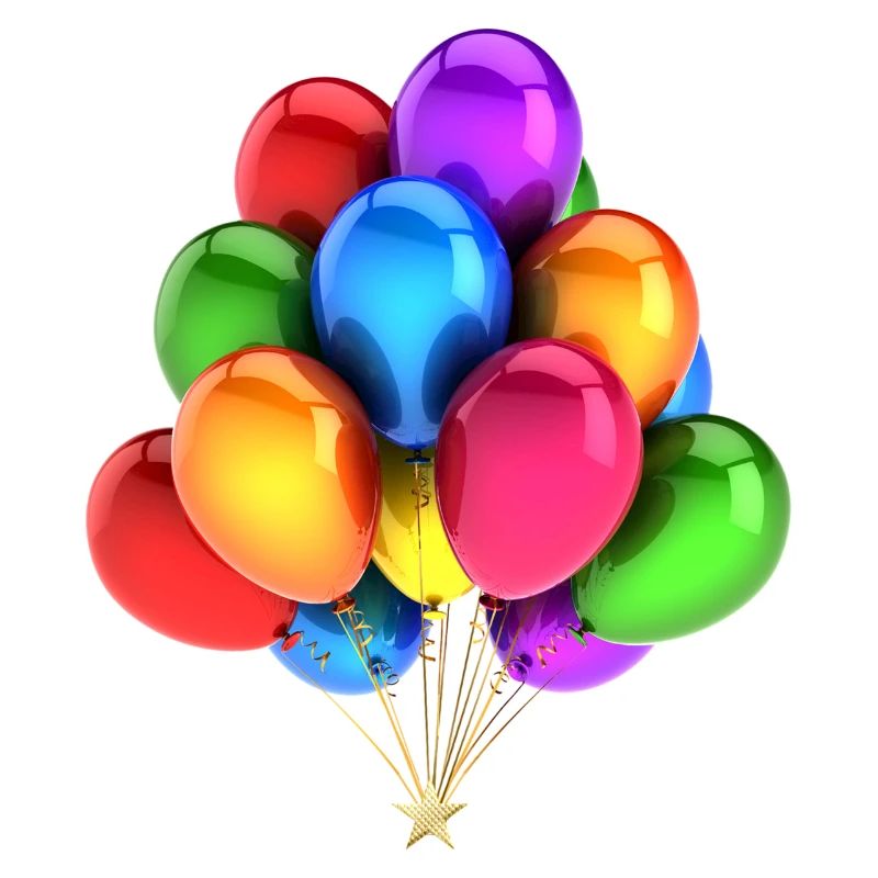 Ein Strauß Luftballons