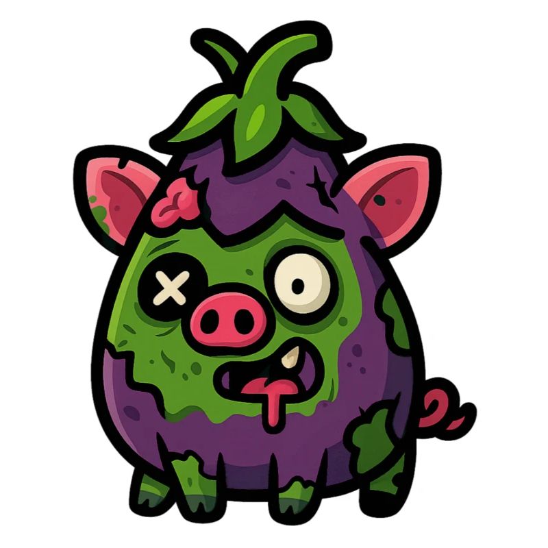 Zombie-Schwein
