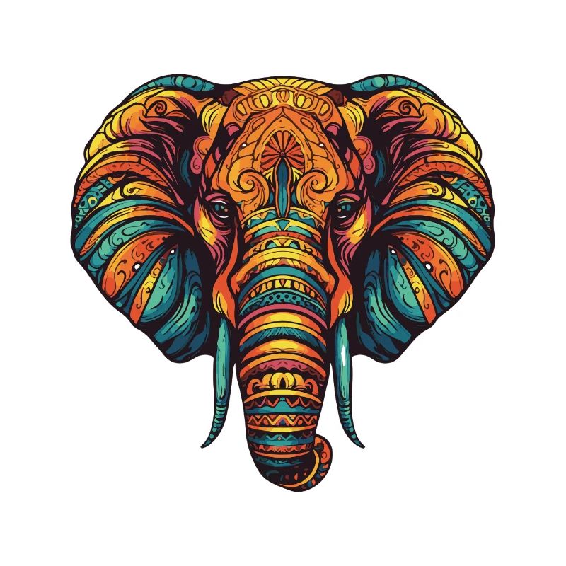 Portrait d’éléphant