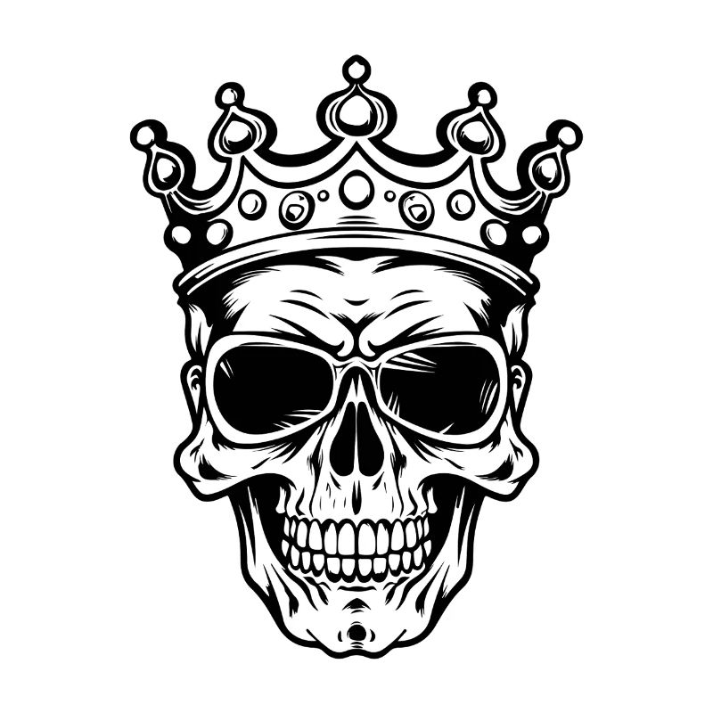Skull King Crown
