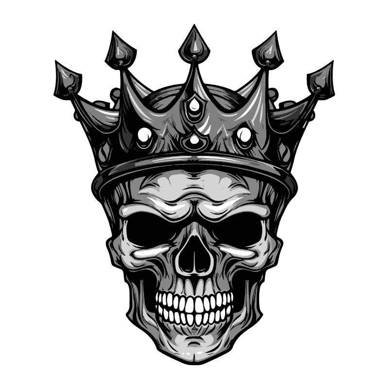 Skull King Crown