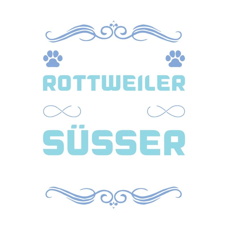 rottweiler hund spruch