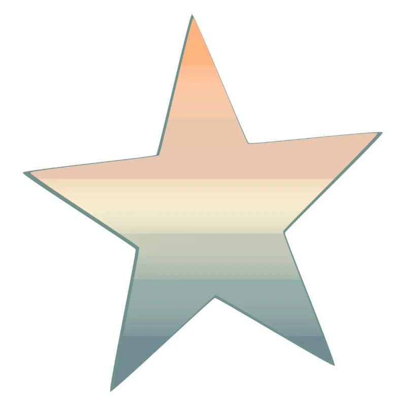 Farbiger Stern