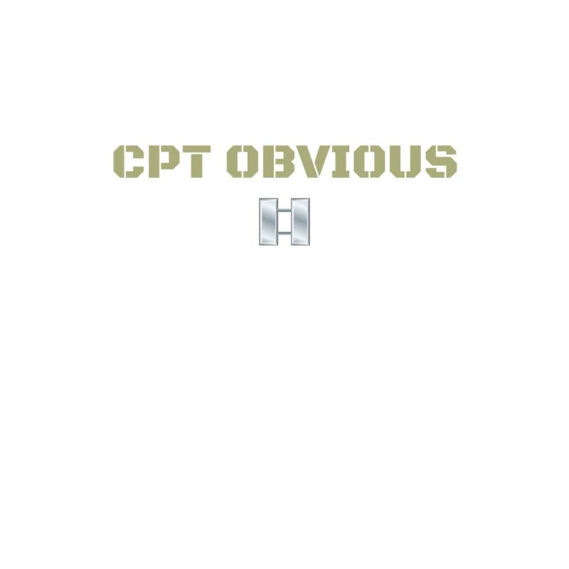 CPT CAPTAIN OBVIOUS
