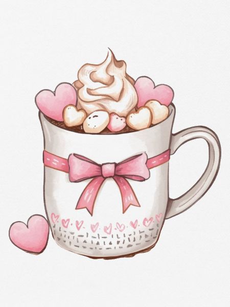Herzcreme-Tasse
