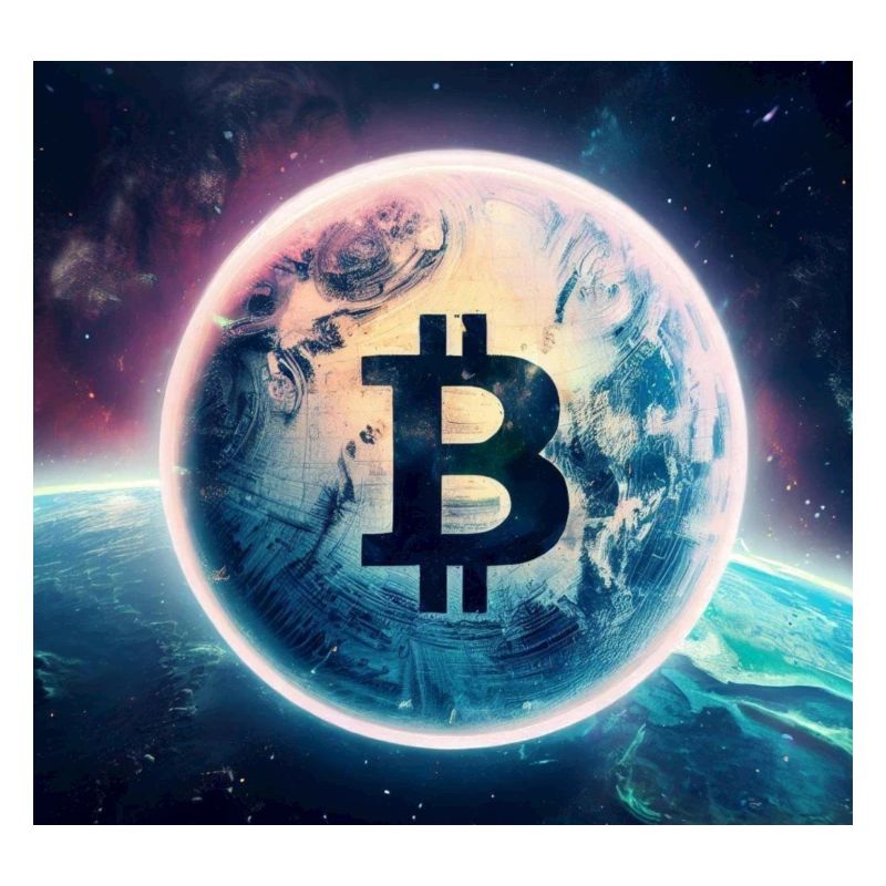 Bitcoin entdeckt Weltall