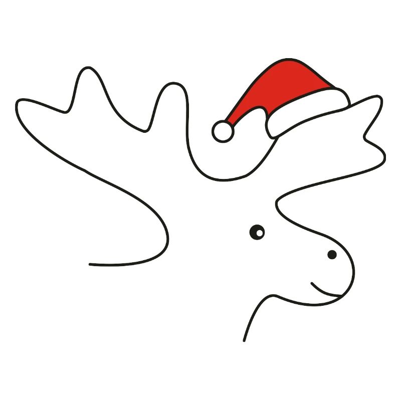 Christmas Moose