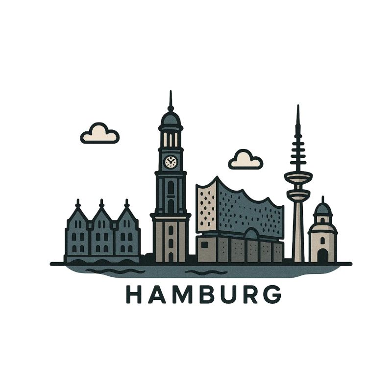 Hamburg Skyline 