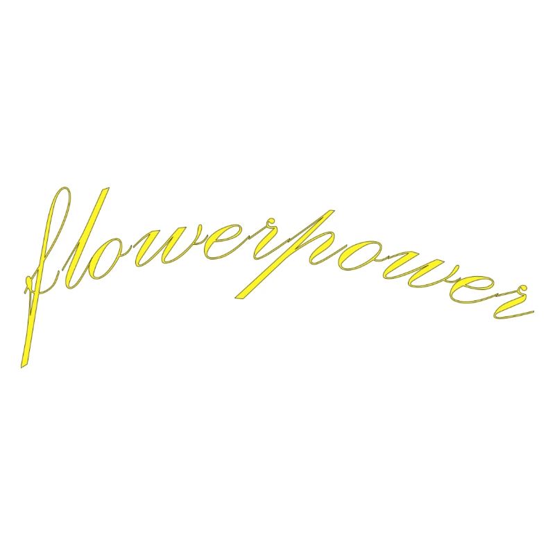 flowerpower gelb