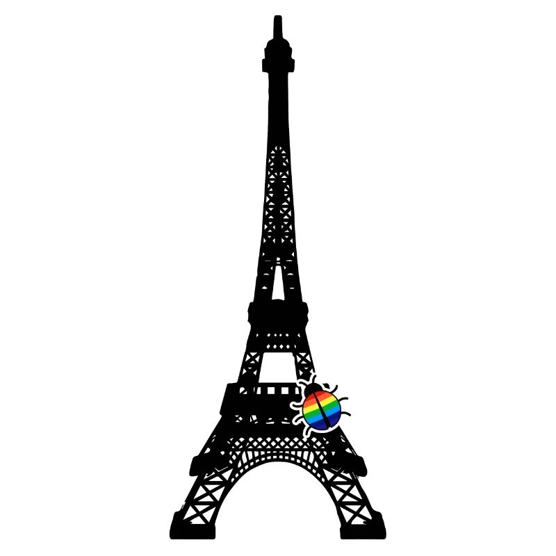 Ladybug Eiffeltower