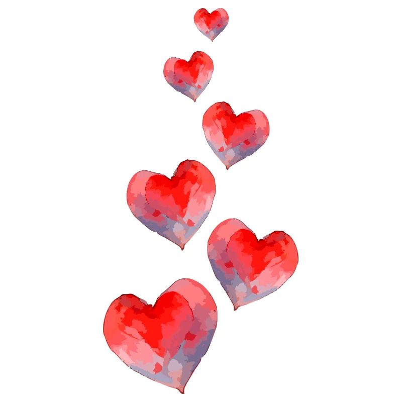 Herzen Rot Liebe