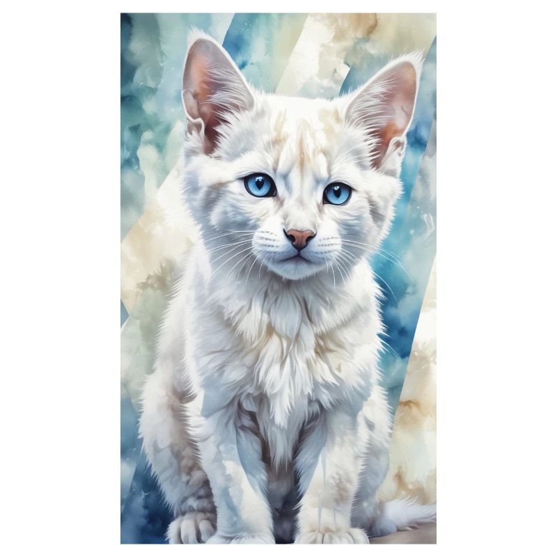Blue-Eyed Kitten