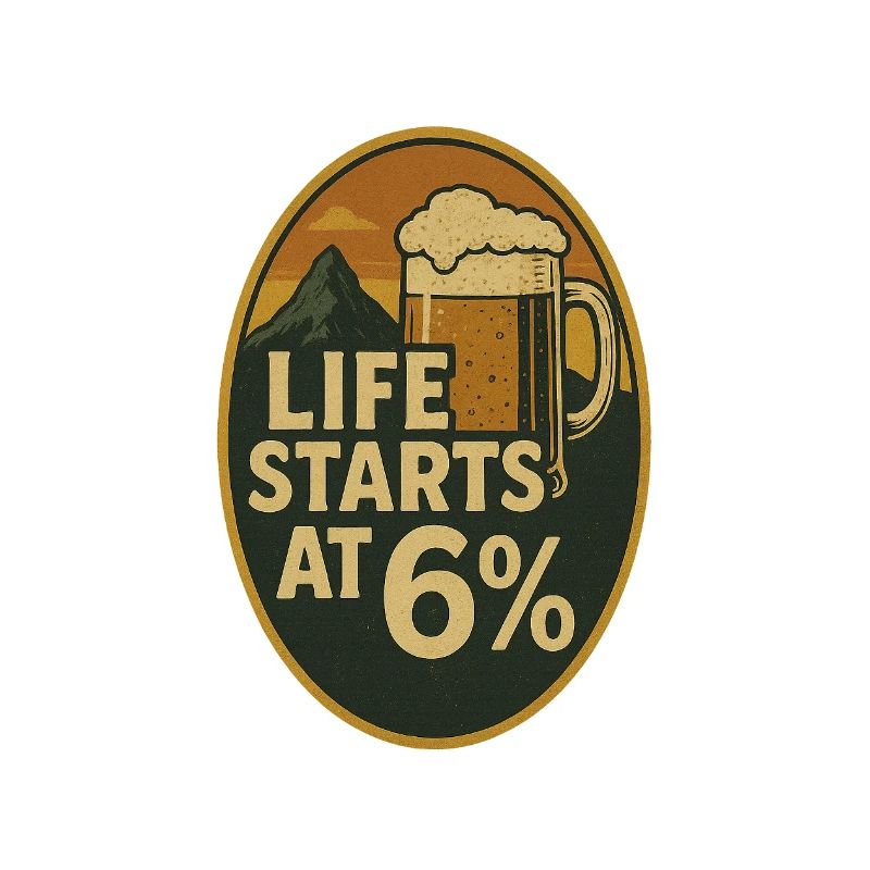 La vie commence à 6 %