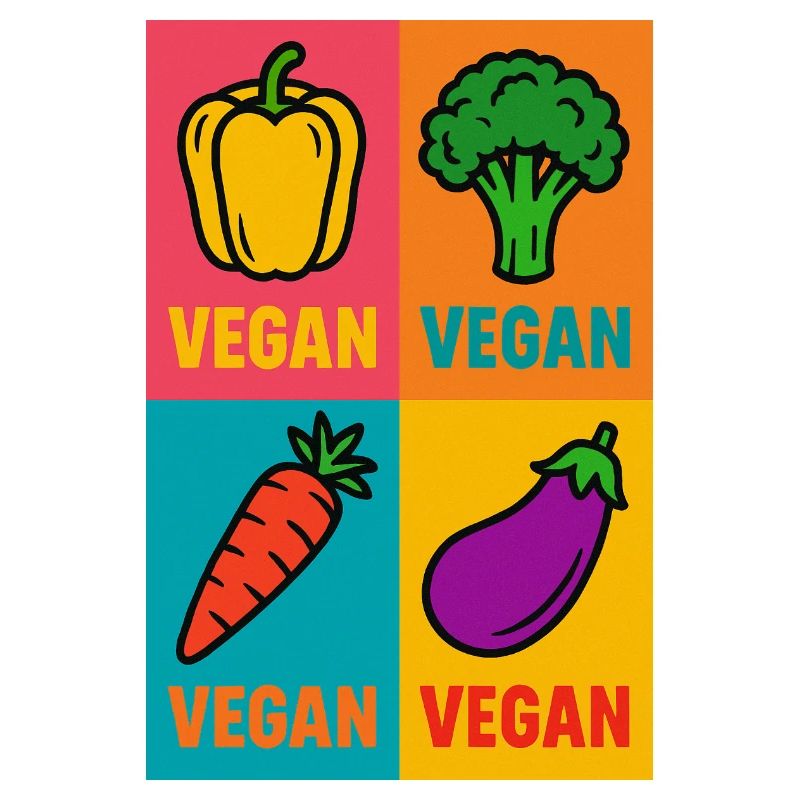 Vegan Popart