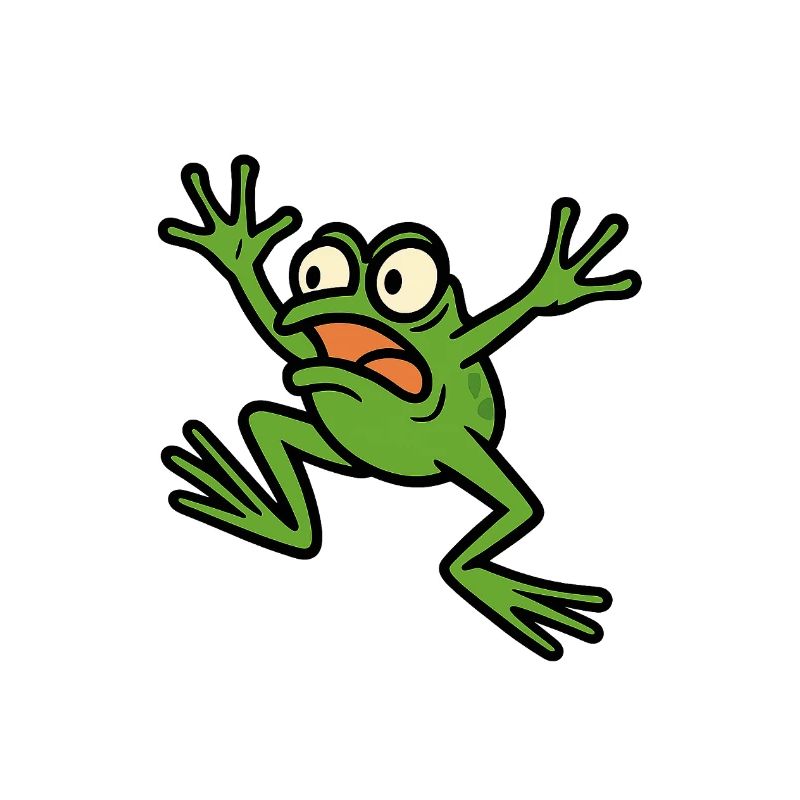 Panik-Frosch