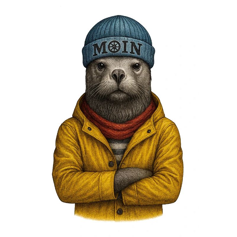 Seebär im Moin Design