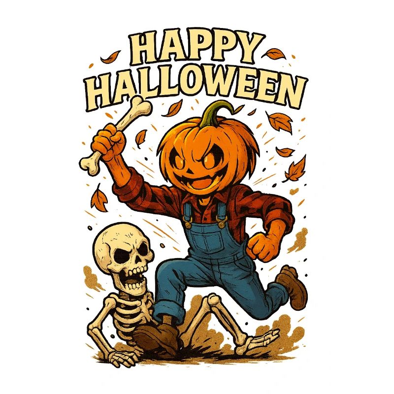 Halloween Pumpkin Kinder Design