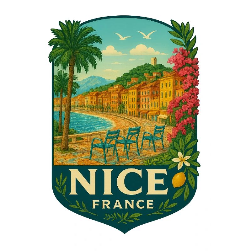 Nice - Sunny coastal scene
