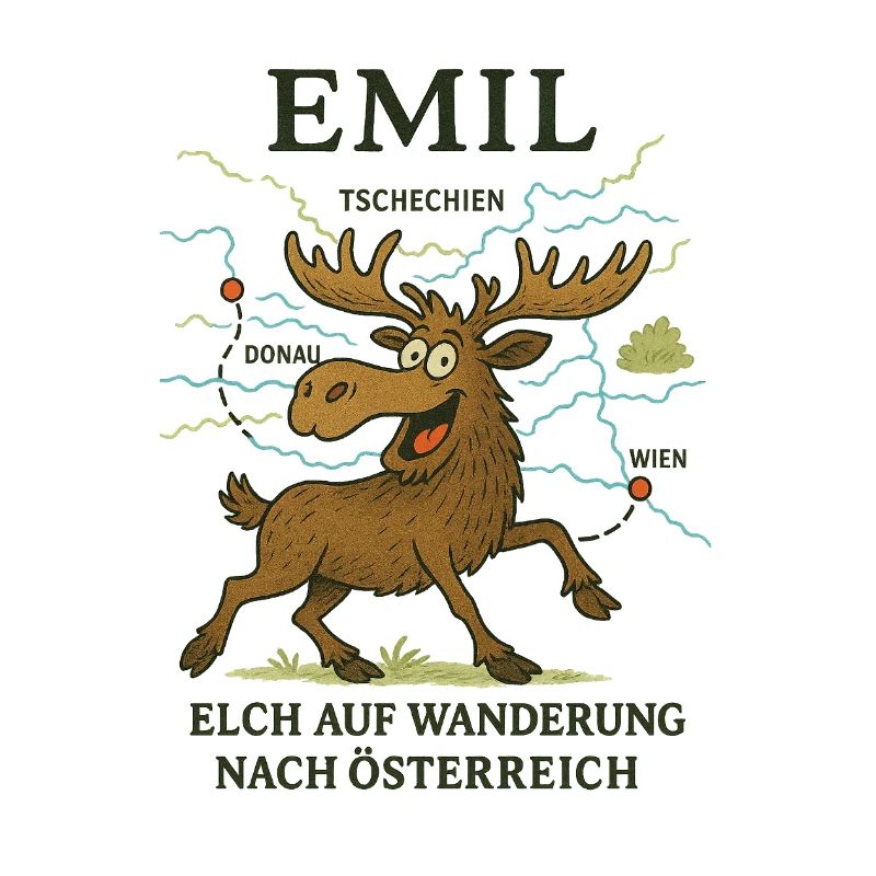 Emil auf Wandertour 