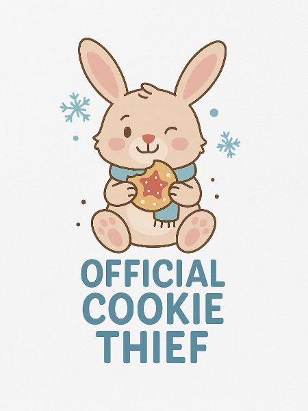 Offizieller Cookie Dieb - Weihnachtshase