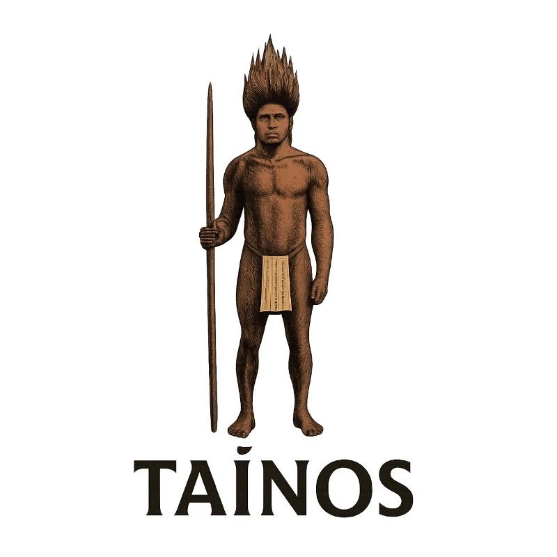 Tainos Krieger-Silhouette
