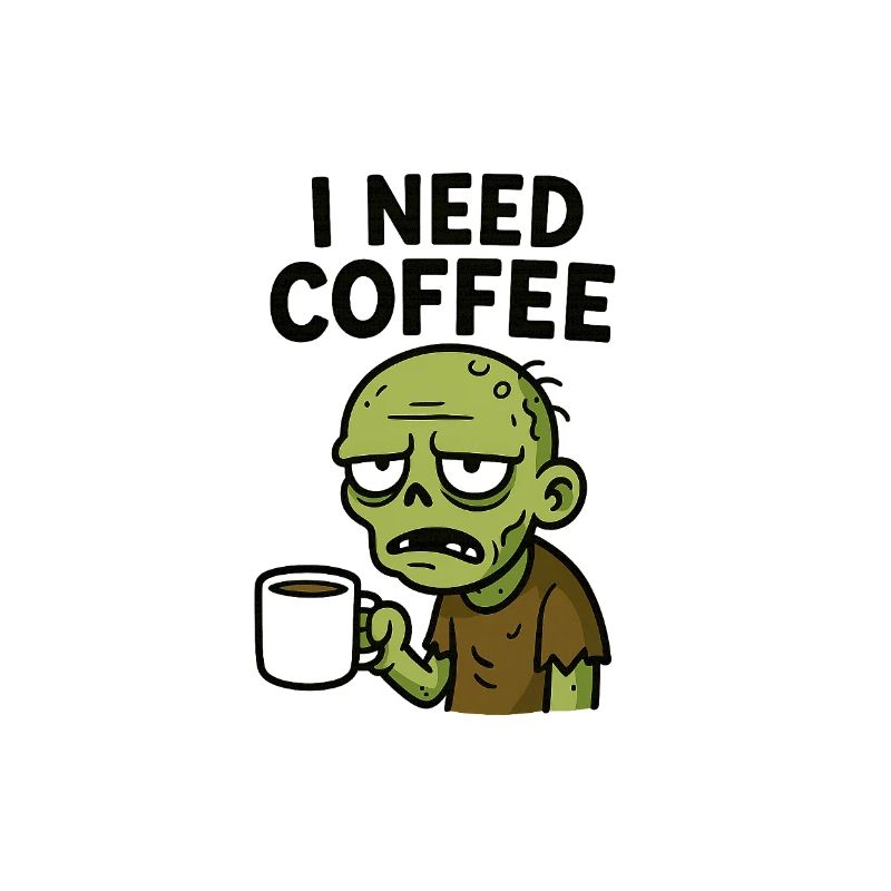 Kaffeezombie Motiv