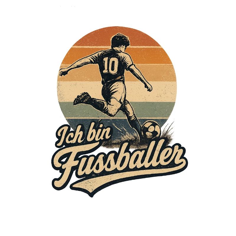 Ich bin Fussballer Retro