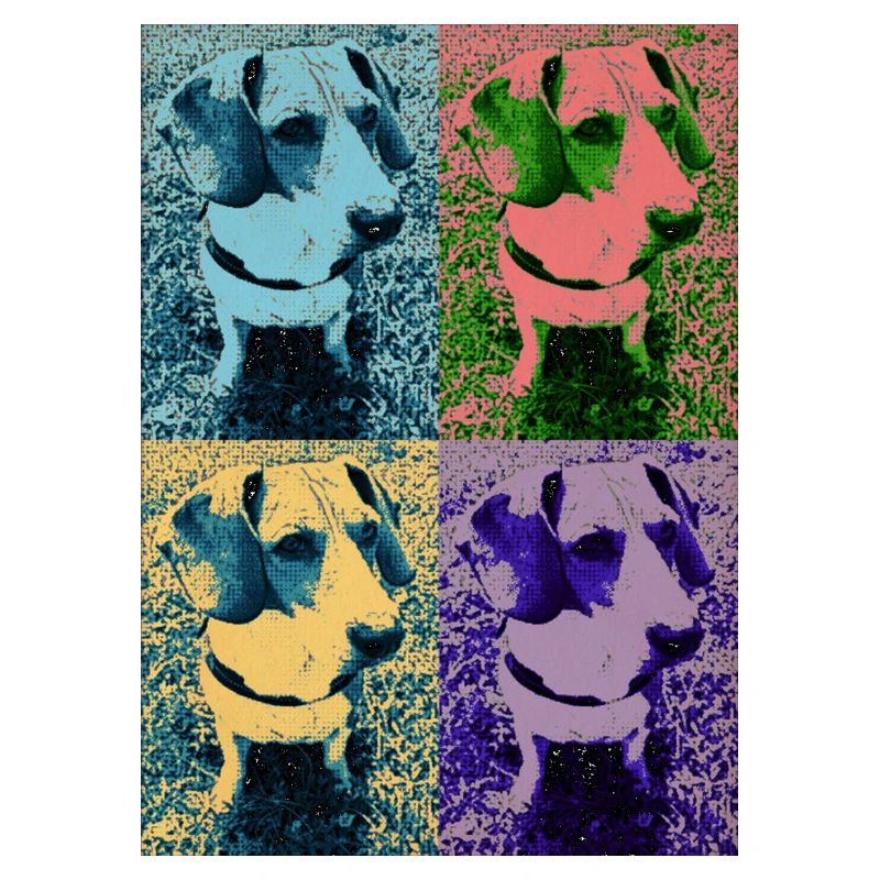 Pop Art Hund