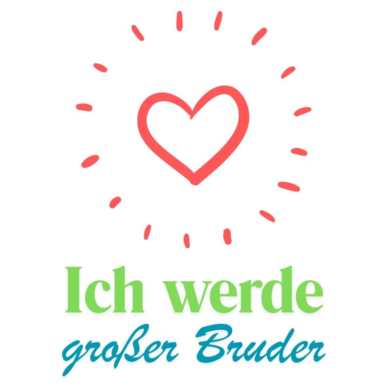 Ich werde großer Bruder mit einer Schwester