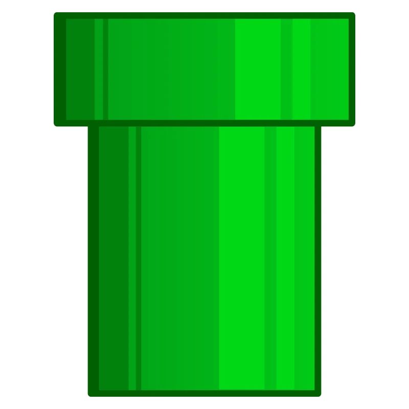 Röhre grün Pixel