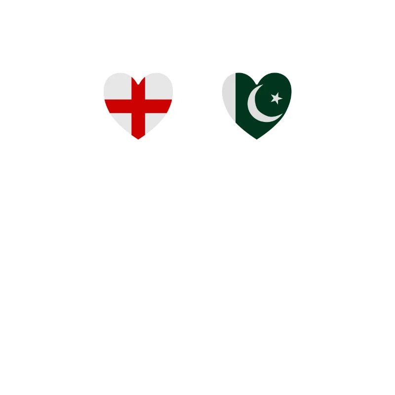 Drapeaux de l’Angleterre et du Pakistan drapeaux pakistanais