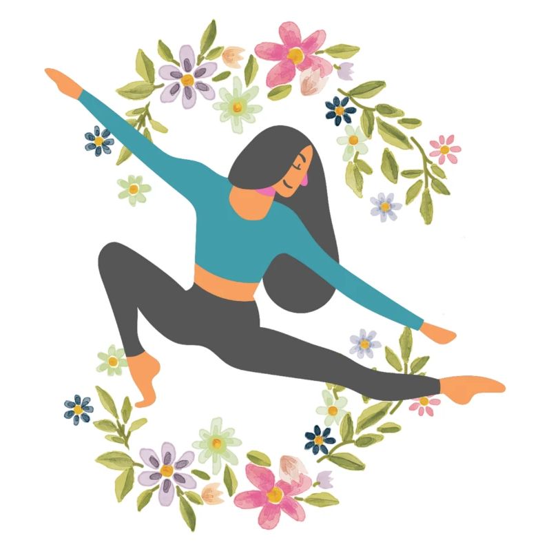 Yoga Blumen